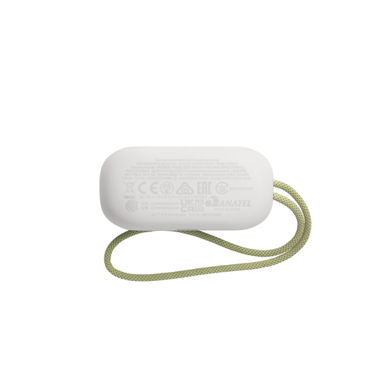 JBL Reflect Aero TWS - White - True wireless Noise Cancelling active earbuds - Bottom image number null